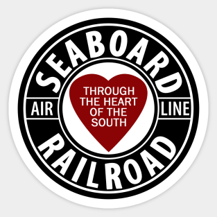 Vintage Seaboard Air Line Railroad Sticker